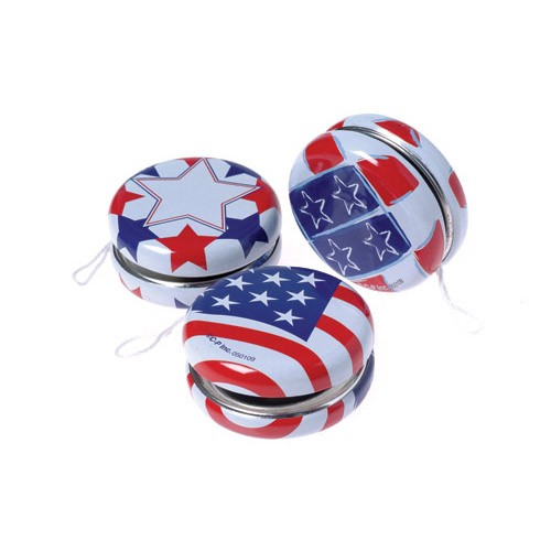 Patriotic Yo-Yos<br>2"-1 dozen